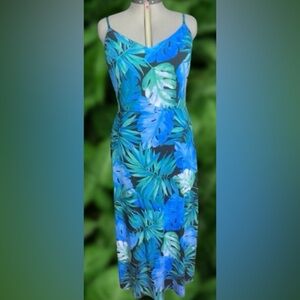 NWT B.Calm tropical maxi dress size XL